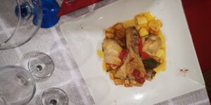 Muslos de pollo al chilindrón